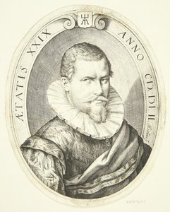 Retrato de un hombre de 29 años de Jacob Matham