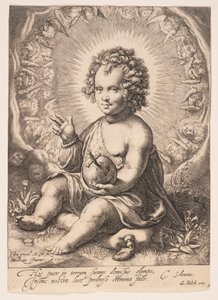 Salvator Mundi de Jacob Matham