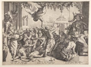 El milagro del esclavo de Jacob Matham