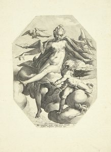 Venus y Cupido de Jacob Matham