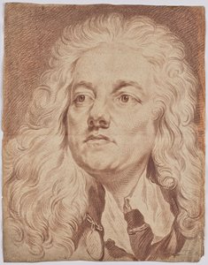 Retrato del maestro universitario de esgrima Carl Freyheit de Jacob Matthias Schmutzer