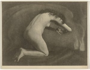 Desnudo femenino arrodillado de Jacob Merkelbach