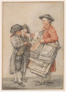 El vendedor de impresos de Jacob Perkois (signed by artist)