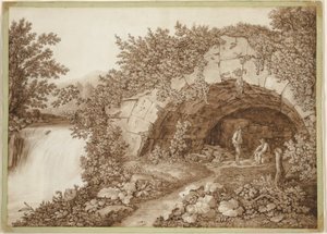 El puente de San Paolo de Jacob Philipp Hackert