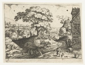 Paisaje con viajero en posada Seis paisajes con viajeros (título de la serie)