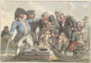 Caricatura sobre la grada de 1810 de Jacob Smies