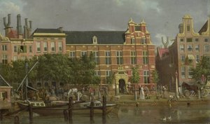 La escuela de latín en el Singel, Ámsterdam