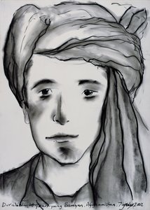 Durabali, 18 años joven, Bamyan, Afganistán, 2002 de Jacob Sutton