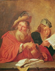 El Jugador de Zanfoña, 1678 de Jacob Toorenvliet