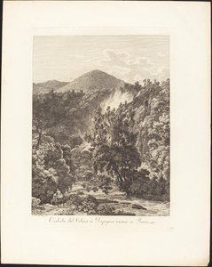 Caída del Velino en Papigno, cerca de Terni de Jacob Wilhelm Mechau