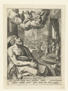 Salomón como pecador arrepentido Ocho pecadores arrepentidos del Antiguo y Nuevo Testamento (título de la serie) de Jacob de Gheyn (II) (workshop of)