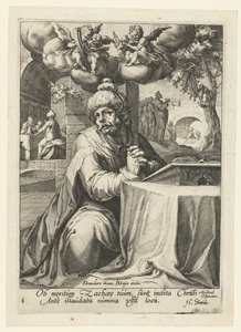 Zaqueo como pecador arrepentido Ocho pecadores arrepentidos del Antiguo y Nuevo Testamento (título de la serie) de Jacob de Gheyn (II) (workshop of)