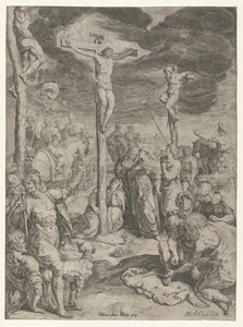Crucifixión de Jacob de Gheyn (II)