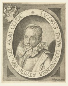 Retrato de Jacobus Duym a los 53 años de Jacob de Gheyn (II)