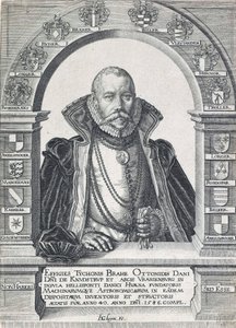 Retrato de Tycho Brahe 1546-1601