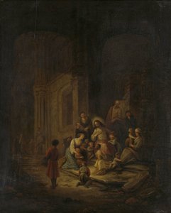 Cristo bendiciendo a los niños de Jacob de Wet (I)