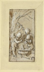 Alegoría del Invierno de Jacob de Wit