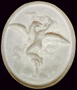 Júpiter y Ganímedes (óleo sobre lienzo) de Jacob de Wit