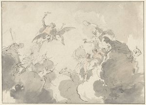 Diseño de pintura de techo de Jacob de Wit