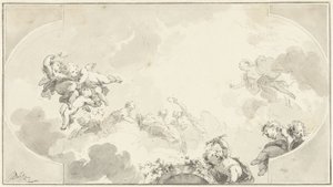 Diseño de pintura de techo de Jacob de Wit