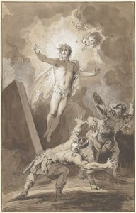 resurrección de cristo de Jacob de Wit