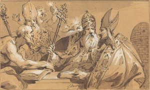 Los cuatro padres de la Iglesia