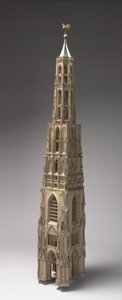 Maqueta de la torre inacabada de la Nieuwe Kerk de Jacob van Campen