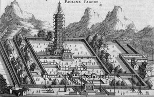 La Pagoda Paolinx, de un relato de una Embajada Holandesa a China de Jacob van Meurs