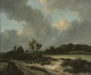 Campos de Grano, mediados o finales de 1660 de Jacob van Ruisdael