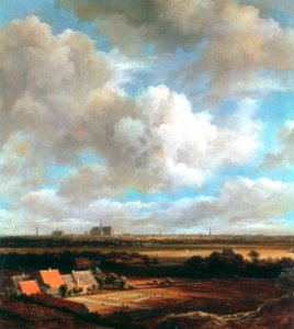 Vista de Haarlem, 1670 de Jacob van Ruisdael