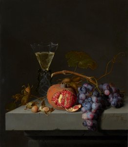 Naturaleza Muerta con Frutas de Jacob van Walscapelle