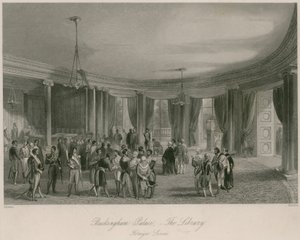 Palacio de Buckingham, la biblioteca, recepción extranjera de Jacob van der Heyden