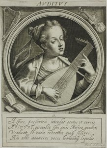 Sonido, plato dos de Los cinco sentidos de Jacob van der Heyden