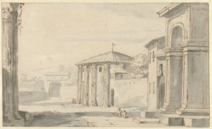 Vista de Roma de Jacob van der Ulft
