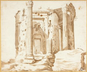 Templo en Tívoli de Jacob van der Ulft