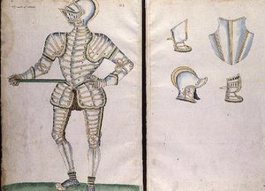 Armadura para el Duque de Bedford, c.1589 de Jacobe Halder