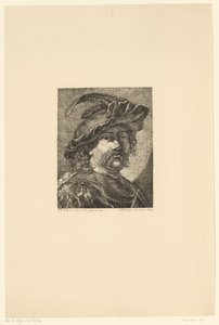 Autorretrato de Rembrandt de Jacobus Adrianus Weiland