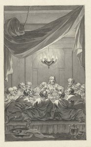 la cena del señor de Jacobus Buys