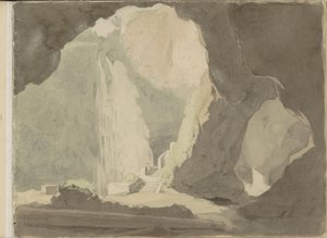 Cascada en Tivoli de Jacobus Everhardus Josephus van den Berg