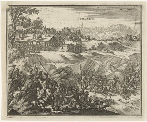 Batalla en Toledo Revuelta de las comunidades de Jacobus Harrewijn
