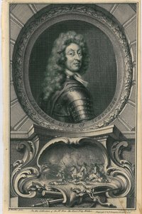 Federico, Duque de Schomberg, 1739 de Jacobus Houbraken