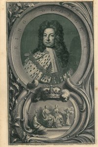 Rey Jorge I de Jacobus Houbraken
