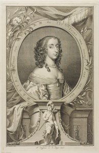 María, esposa de Guillermo II de Orange de Jacobus Houbraken