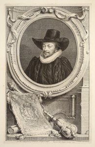 Retrato del Arzobispo Williams, Guardián del Sello, ilustración de 