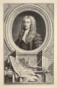Retrato de Charles, Lord Talbot, ilustración de 