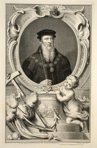 Retrato de John Russell, ilustración de 