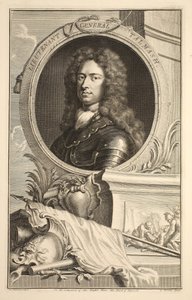 Retrato del Teniente General Talmash, ilustración de 