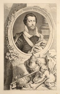 Retrato de Robert Devereux, Conde de Essex, 1601, ilustración de 
