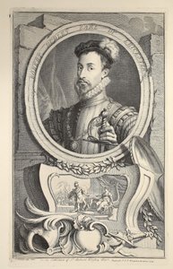 Retrato de Robert Dudley, Conde de Leicester, ilustración de 