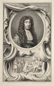 Retrato de Savile, Marqués de Halifax, ilustración de 